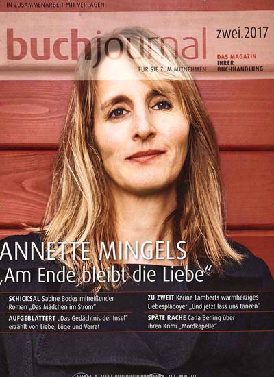 Titelbild der Ausgabe 2/2017 von Buchjournal. Diese Zeitschrift und viele weitere Kunstmagazine und Kulturmagazine als Abo oder epaper bei United Kiosk online kaufen.