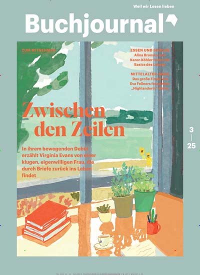 Titelbild der Ausgabe 3/2025 von Buchjournal. Diese Zeitschrift und viele weitere Kunstmagazine und Kulturmagazine als Abo oder epaper bei United Kiosk online kaufen.