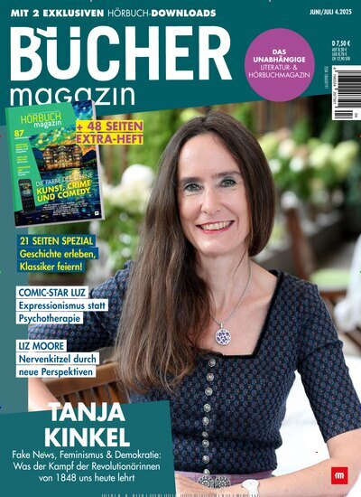 Titelbild der Ausgabe 4/2025 von Bücher. Diese Zeitschrift und viele weitere Reisemagazine, Freizeitmagazine und Wissensmagazine als Abo oder epaper bei United Kiosk online kaufen.