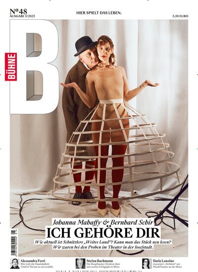 Titelbild der Ausgabe 5/2025 von Bühne. Diese Zeitschrift und viele weitere Kunstmagazine und Kulturmagazine als Abo oder epaper bei United Kiosk online kaufen.