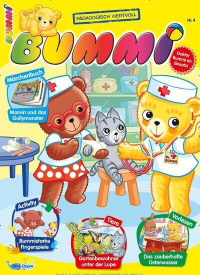 Titelbild der Ausgabe 4/2025 von Bummi. Diese Zeitschrift und viele weitere Jugendzeitschriften und Kinderzeitschriften als Abo oder epaper bei United Kiosk online kaufen.