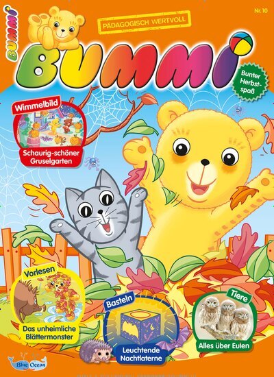 Titelbild der Ausgabe 10/2025 von Bummi. Diese Zeitschrift und viele weitere Jugendzeitschriften und Kinderzeitschriften als Abo oder epaper bei United Kiosk online kaufen.