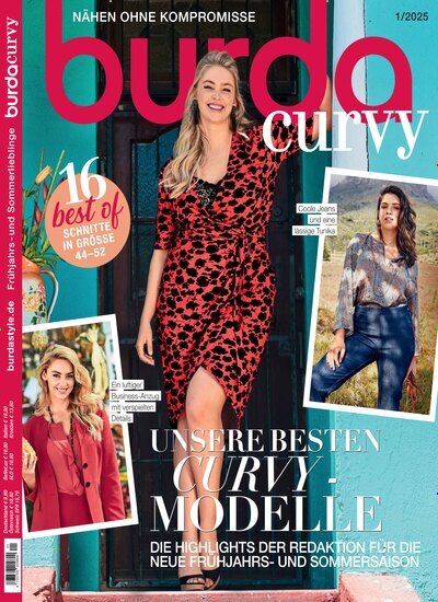 Titelbild der Ausgabe 1/2025 von burda best of. Diese Zeitschrift und viele weitere Modemagazine und DIY-Magazine als Abo oder epaper bei United Kiosk online kaufen.
