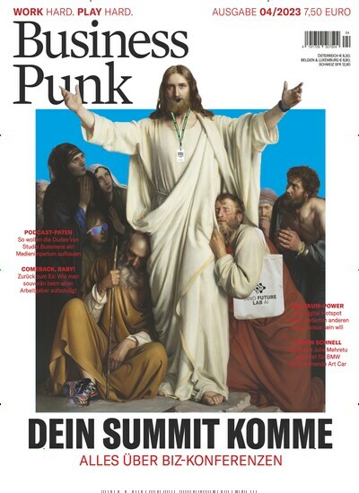 Titelbild der Ausgabe 4/2023 von Business Punk. Diese Zeitschrift und viele weitere Wirtschaftsmagazine und Politikmagazine als Abo oder epaper bei United Kiosk online kaufen.