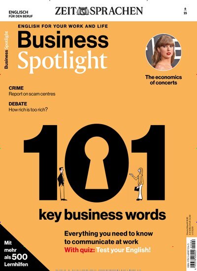 Titelbild der Ausgabe 6/2025 von Business Spotlight. Diese Zeitschrift und viele weitere Reisemagazine, Freizeitmagazine und Wissensmagazine als Abo oder epaper bei United Kiosk online kaufen.