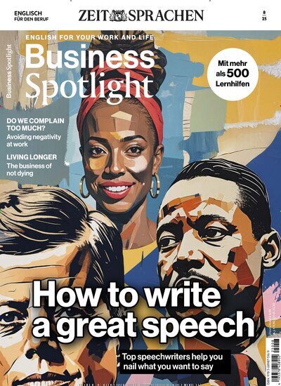 Titelbild der Ausgabe 8/2025 von Business Spotlight. Diese Zeitschrift und viele weitere Reisemagazine, Freizeitmagazine und Wissensmagazine als Abo oder epaper bei United Kiosk online kaufen.