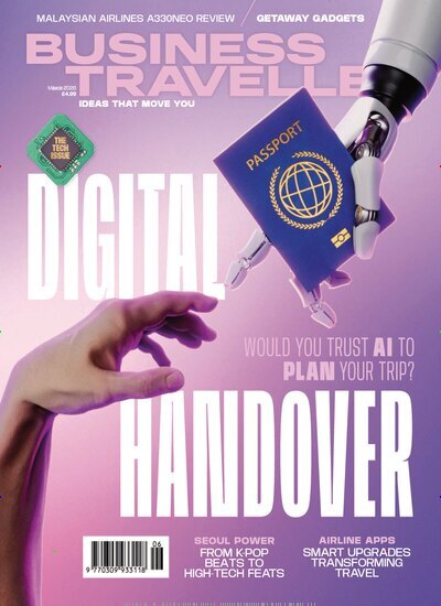 Titelbild der Ausgabe 6/2026 von Business Traveller. Diese Zeitschrift und viele weitere Wirtschaftsmagazine und Politikmagazine als Abo oder epaper bei United Kiosk online kaufen.