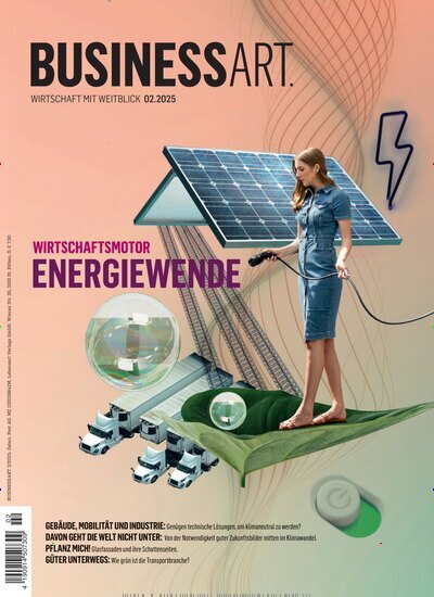 Titelbild der Ausgabe 2/2025 von Businessart. Diese Zeitschrift und viele weitere Businessmagazine als Abo oder epaper bei United Kiosk online kaufen.