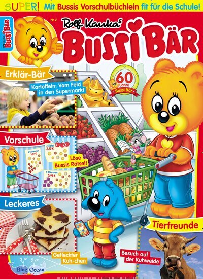 Titelbild der Ausgabe 2/2026 von Bussi Bär. Diese Zeitschrift und viele weitere Jugendzeitschriften und Kinderzeitschriften als Abo oder epaper bei United Kiosk online kaufen.