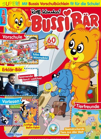Titelbild der Ausgabe 3/2026 von Bussi Bär. Diese Zeitschrift und viele weitere Jugendzeitschriften und Kinderzeitschriften als Abo oder epaper bei United Kiosk online kaufen.