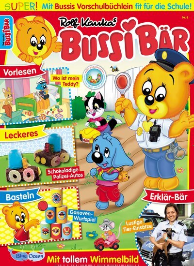 Titelbild der Ausgabe 6/2025 von Bussi Bär. Diese Zeitschrift und viele weitere Jugendzeitschriften und Kinderzeitschriften als Abo oder epaper bei United Kiosk online kaufen.