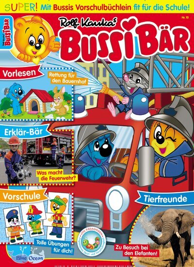 Titelbild der Ausgabe 10/2025 von Bussi Bär. Diese Zeitschrift und viele weitere Jugendzeitschriften und Kinderzeitschriften als Abo oder epaper bei United Kiosk online kaufen.