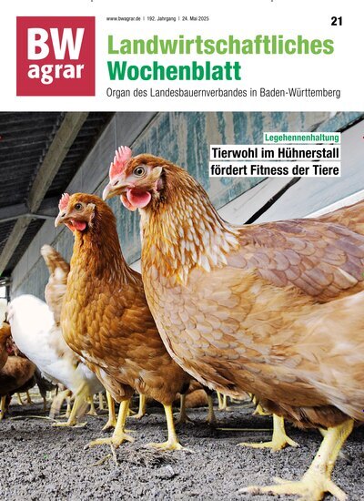 Titelbild der Ausgabe 21/2025 von BWagrar Landwirtschaftliches Wochenblatt. Diese Zeitschrift und viele weitere Naturzeitschriften, Landwirtschaftszeitungen und Umweltmagazine als Abo oder epaper bei United Kiosk online kaufen.