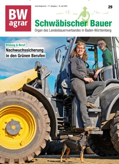 Titelbild der Ausgabe 29/2025 von BWagrar Schwäbischer Bauer. Diese Zeitschrift und viele weitere Naturzeitschriften, Landwirtschaftszeitungen und Umweltmagazine als Abo oder epaper bei United Kiosk online kaufen.