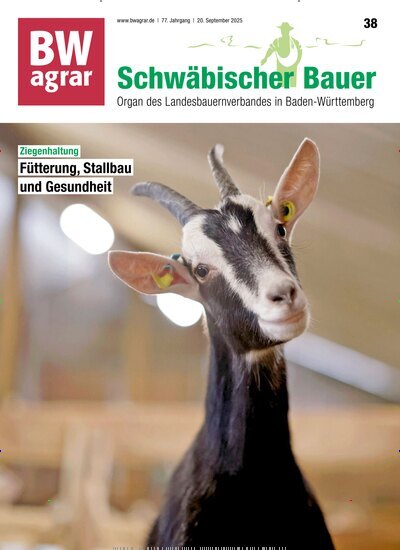Titelbild der Ausgabe 38/2025 von BWagrar Schwäbischer Bauer. Diese Zeitschrift und viele weitere Naturzeitschriften, Landwirtschaftszeitungen und Umweltmagazine als Abo oder epaper bei United Kiosk online kaufen.