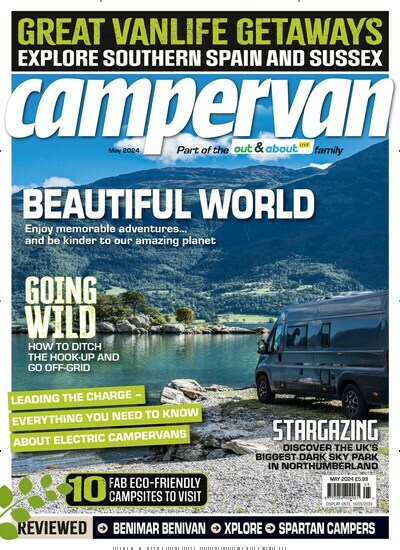 Titelbild der Ausgabe 5/2024 von Campervan. Diese Zeitschrift und viele weitere Automagazine und Motorradzeitschriften als Abo oder epaper bei United Kiosk online kaufen.