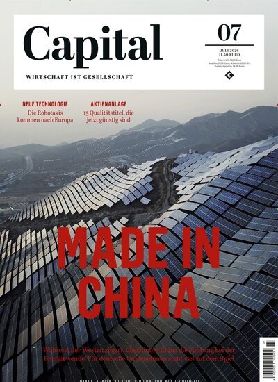 Titelbild der Ausgabe 7/2026 von Capital. Diese Zeitschrift und viele weitere Wirtschaftsmagazine und Politikmagazine als Abo oder epaper bei United Kiosk online kaufen.