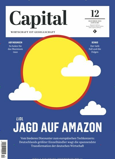 Titelbild der Ausgabe 12/2023 von Capital. Diese Zeitschrift und viele weitere Wirtschaftsmagazine und Politikmagazine als Abo oder epaper bei United Kiosk online kaufen.