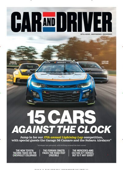 Titelbild der Ausgabe 1/2024 von Car and Driver. Diese Zeitschrift und viele weitere Automagazine und Motorradzeitschriften als Abo oder epaper bei United Kiosk online kaufen.