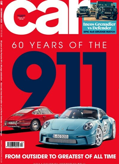 Titelbild der Ausgabe 12/2023 von Car UK. Diese Zeitschrift und viele weitere Automagazine und Motorradzeitschriften als Abo oder epaper bei United Kiosk online kaufen.