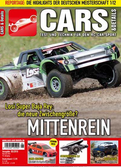 CARS & Details aktuelles Titelbild Ausgabe 5/2018 Aktuelles Titelbild von CARS & Details. In der Ausgabe 5/2018 geht es um die Themen: Mittenrein - Losi Super Baja Rey: die neue Zwischengröße?. Lesen Sie gerne Reisemagazine, Freizeitmagazine und Wissensmagazine? Dann empfehlen wir Ihnen CARS & Details als Abo oder Geschenkabo.