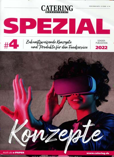 Titelbild der Ausgabe 10/2022 von Catering Management. Diese Zeitschrift und viele weitere Gastronomiezeitschriften, Fashionmagazine, Beautymagazine als Abo oder epaper bei United Kiosk online kaufen.