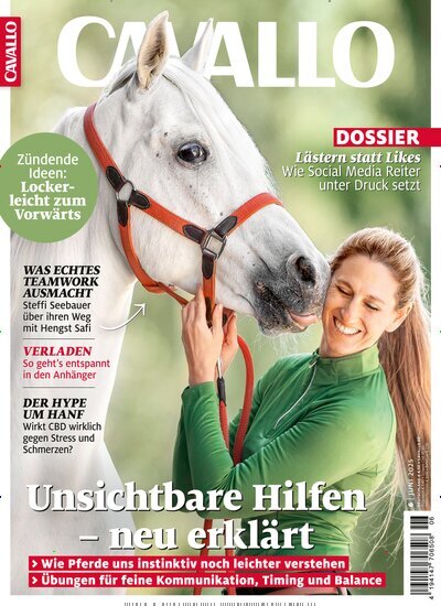 Titelbild der Ausgabe 6/2025 von Cavallo. Diese Zeitschrift und viele weitere Sportmagazine als Abo oder epaper bei United Kiosk online kaufen.