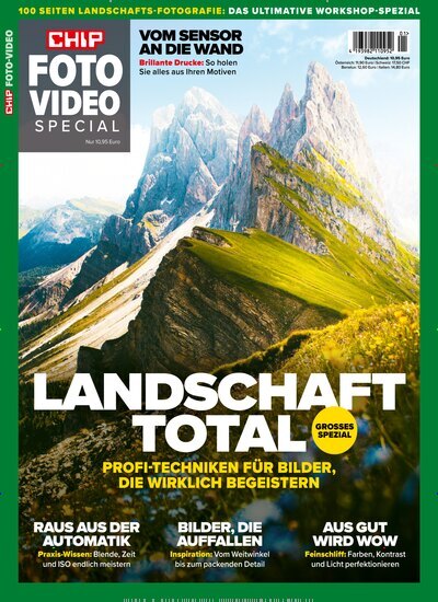Titelbild der Ausgabe 1/2026 von CHIP Foto-Video Special. Diese Zeitschrift und viele weitere Audiomagazine, Filmmagazine und Fotozeitschriften als Abo oder epaper bei United Kiosk online kaufen.