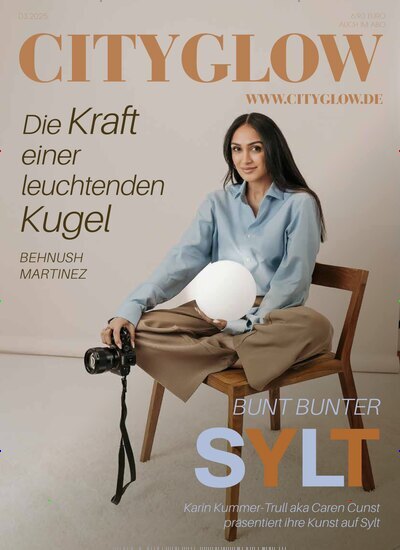 Titelbild der Ausgabe 3/2025 von Cityglow. Diese Zeitschrift und viele weitere Lifestylemagazine und Peoplemagazine als Abo oder epaper bei United Kiosk online kaufen.