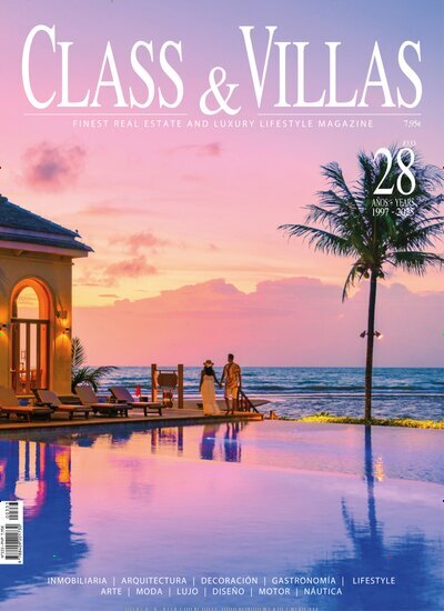 Titelbild der Ausgabe 7/2025 von Class & Villas. Diese Zeitschrift und viele weitere Gartenzeitschriften und Wohnzeitschriften als Abo oder epaper bei United Kiosk online kaufen.