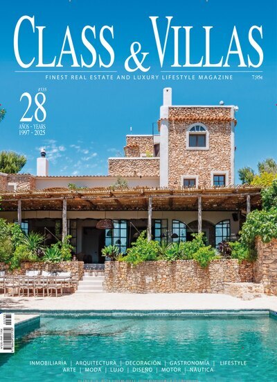 Titelbild der Ausgabe 9/2025 von Class & Villas. Diese Zeitschrift und viele weitere Gartenzeitschriften und Wohnzeitschriften als Abo oder epaper bei United Kiosk online kaufen.