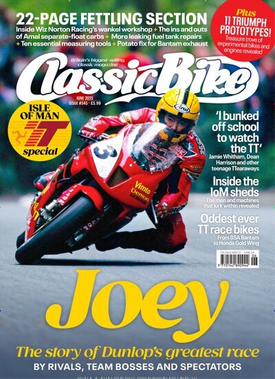 Titelbild der Ausgabe 6/2025 von Classic Bike. Diese Zeitschrift und viele weitere Automagazine und Motorradzeitschriften als Abo oder epaper bei United Kiosk online kaufen.