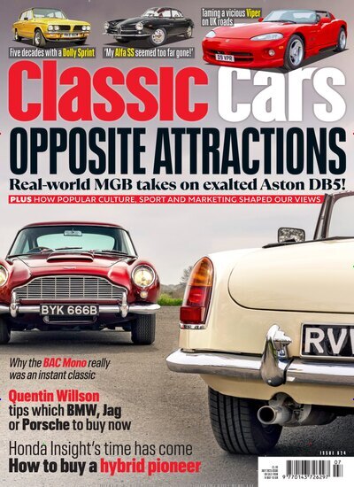 Titelbild der Ausgabe 7/2025 von Classic Cars UK. Diese Zeitschrift und viele weitere Automagazine und Motorradzeitschriften als Abo oder epaper bei United Kiosk online kaufen.