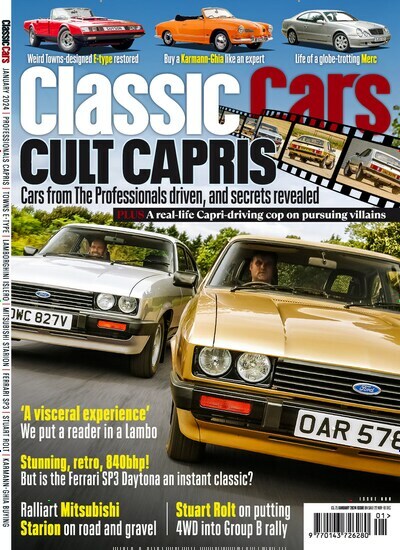 Titelbild der Ausgabe 13/2023 von Classic Cars UK. Diese Zeitschrift und viele weitere Automagazine und Motorradzeitschriften als Abo oder epaper bei United Kiosk online kaufen.
