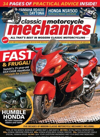 Titelbild der Ausgabe 6/2025 von Classic Motorcycle Mechanics. Diese Zeitschrift und viele weitere Automagazine und Motorradzeitschriften als Abo oder epaper bei United Kiosk online kaufen.