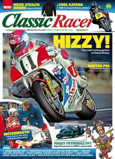 Titelbild der Ausgabe 4/2023 von Classic Racer. Diese Zeitschrift und viele weitere Automagazine und Motorradzeitschriften als Abo oder epaper bei United Kiosk online kaufen.