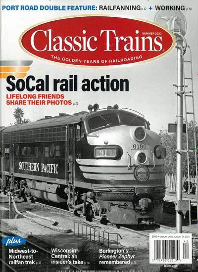 Titelbild der Ausgabe 47/2023 von Classic Trains. Diese Zeitschrift und viele weitere Computerzeitschriften, Tabletmagazine und Smartphonemagazine als Abo oder epaper bei United Kiosk online kaufen.