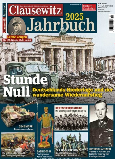 Titelbild der Ausgabe 4/2024 von Clausewitz Jahrbuch. Diese Zeitschrift und viele weitere Reisemagazine, Freizeitmagazine und Wissensmagazine als Abo oder epaper bei United Kiosk online kaufen.