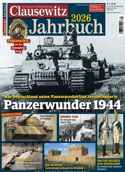 Titelbild der Ausgabe 5/2025 von Clausewitz Jahrbuch. Diese Zeitschrift und viele weitere Reisemagazine, Freizeitmagazine und Wissensmagazine als Abo oder epaper bei United Kiosk online kaufen.