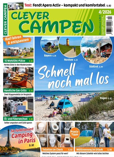 Clever Campen als Abo und epaper bei United Kiosk