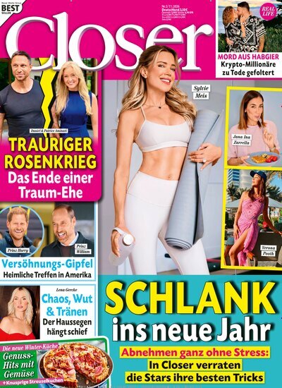 Titelbild der Ausgabe 2/2026 von Closer. Diese Zeitschrift und viele weitere Lifestylemagazine und Peoplemagazine als Abo oder epaper bei United Kiosk online kaufen.