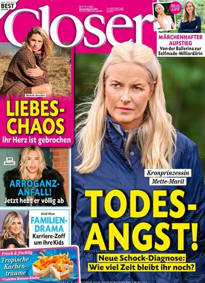 Titelbild der Ausgabe 3/2026 von Closer. Diese Zeitschrift und viele weitere Lifestylemagazine und Peoplemagazine als Abo oder epaper bei United Kiosk online kaufen.