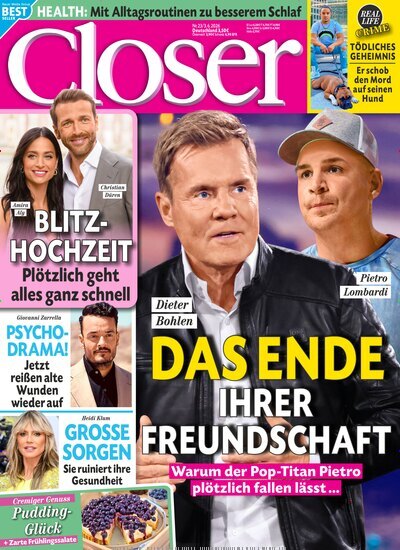 Titelbild der Ausgabe 23/2026 von Closer. Diese Zeitschrift und viele weitere Lifestylemagazine und Peoplemagazine als Abo oder epaper bei United Kiosk online kaufen.