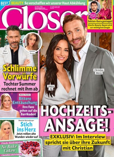 Titelbild der Ausgabe 28/2026 von Closer. Diese Zeitschrift und viele weitere Lifestylemagazine und Peoplemagazine als Abo oder epaper bei United Kiosk online kaufen.