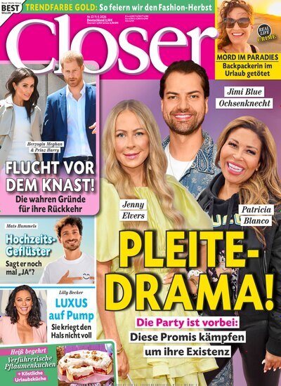 Titelbild der Ausgabe 37/2026 von Closer. Diese Zeitschrift und viele weitere Lifestylemagazine und Peoplemagazine als Abo oder epaper bei United Kiosk online kaufen.