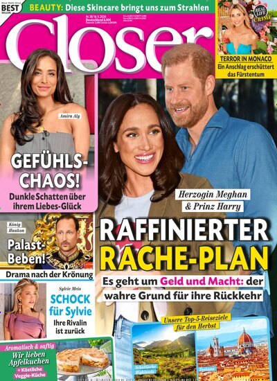 Titelbild der Ausgabe 38/2026 von Closer. Diese Zeitschrift und viele weitere Lifestylemagazine und Peoplemagazine als Abo oder epaper bei United Kiosk online kaufen.