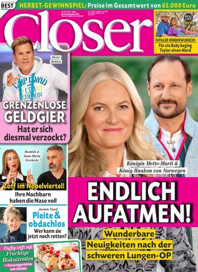 Titelbild der Ausgabe 39/2026 von Closer. Diese Zeitschrift und viele weitere Lifestylemagazine und Peoplemagazine als Abo oder epaper bei United Kiosk online kaufen.