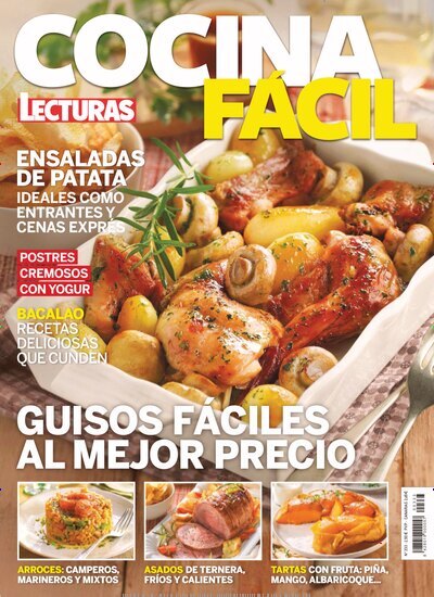 Titelbild der Ausgabe 333/2025 von Cocina Fácil. Diese Zeitschrift und viele weitere Gartenzeitschriften und Wohnzeitschriften als Abo oder epaper bei United Kiosk online kaufen.