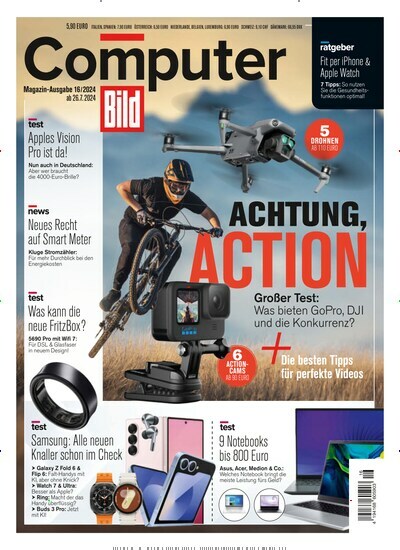Computer Bild als Abo und epaper bei United Kiosk