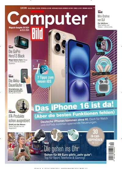 Computer Bild als Abo und epaper bei United Kiosk